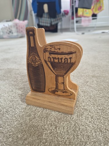 Orval belgian beer mat holder - orval,