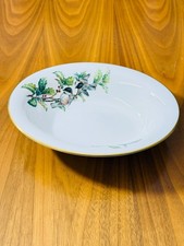 Boehm Chickadees & Holly Oval