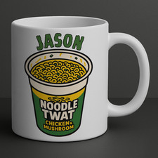 Funny Noodle Mug Personalised