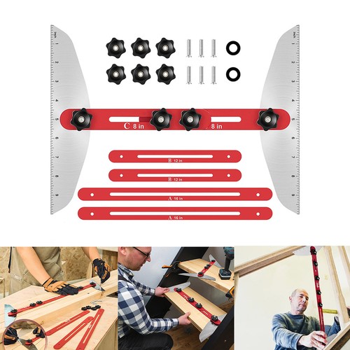 Stair tread template tool - tread,
