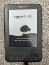 Amazon Kindle Reader Model D00901 and tablet case for parts only needs battery 