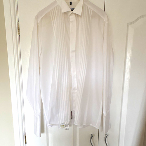 Eterna blackline white pleated - eterna,