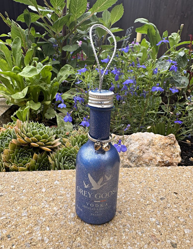 Grey goose vodka bottle - vodka,