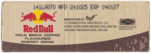 Red bull cold brew coffee - red,