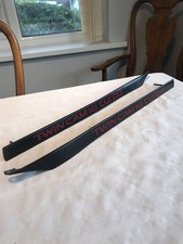 Toyota MR2 MK2 Turbo 3SGTE SW20 Air Intake Rub Strips Side Strip Black and Red