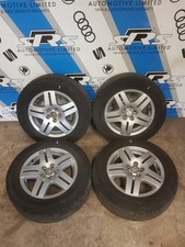 VW Golf MK4 Bora 6 x 15 5x100 Avus Alloy Wheels & Tyres  - 1J0 601 025 Q