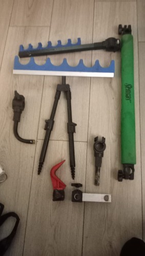 Fishing pole rollers and rests - fishing,