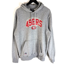 New Era NFL Hoodie Mens L Grey
