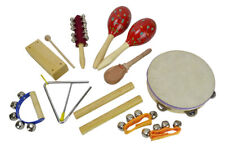 Percussion Instrument Set with 9 Quality Assorted Percussion Instruments