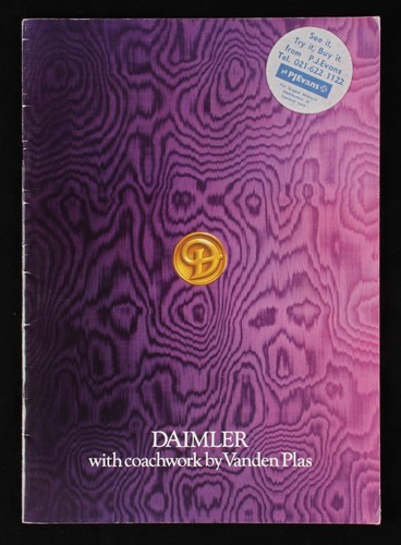 Vintage daimler vanden plas - daimler,