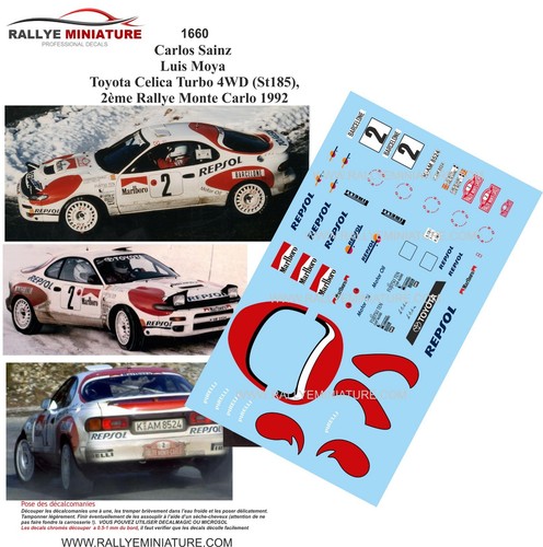 Decals ref 1660 - 1660, toyota