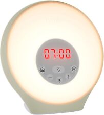 Lumie Sunrise Alarm - Wake-up Alarm, Sunset Sleep , Sounds & Mood Lighting White