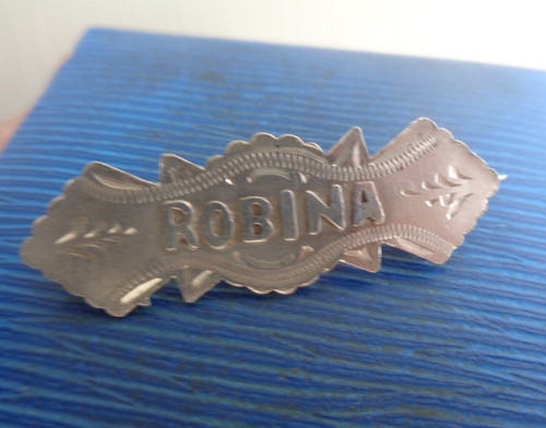 Vintage sterling silver - sterling, name