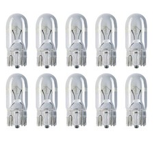 501 Capless Side Light Bulbs - 12V 5W Halogen Car Bulbs Bulb (Choose Quantity)