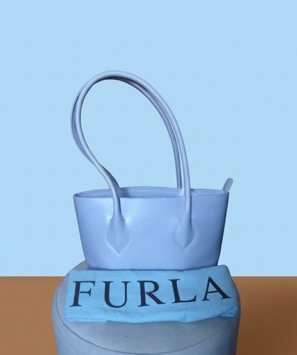 Furla womens blue leather - blue,