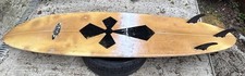 Fluid Juice 7’3 Surfboard With Cross Emblem (been repaired see description)