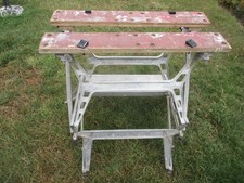 VINTAGE BLACK & DECKER WORKMATE WM325 DUAL HEIGHT FULL SIZE  ALUMINIUM MODEL VGC