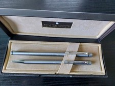 Sheaffer Targa Pen Set.  Ballpoint & Fountain Pen in original box 1980s Vintage.