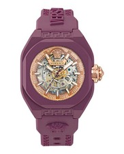 Versace Mens  Burgundy 42mm