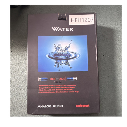 Audioquest water xlr cable - water,
