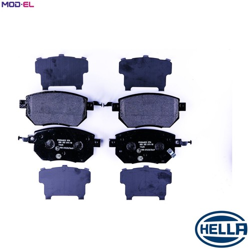 Brake pad set disc - set, 8db