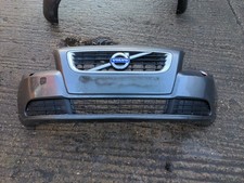 Volvo s40 bumper grey - (front),