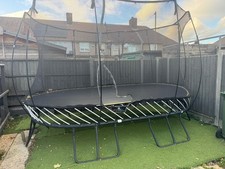 Springfree Trampoline O92 Large Oval – Used 10 Years – Buyer Dismantles – Collec