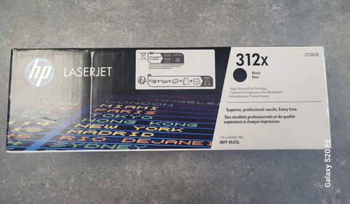 Laserjet 312x high - hp, volume
