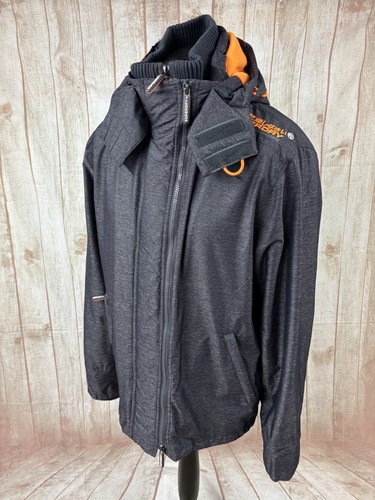 Superdry grey windcheater - superdry,