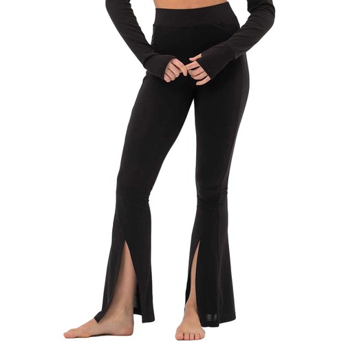 Jazz trousers with front - with, slits