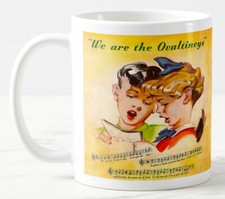 Ovaltine mug  ceramic