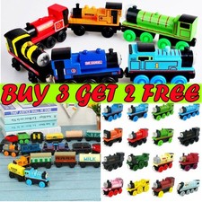 Wooden Magnetic Railway Train