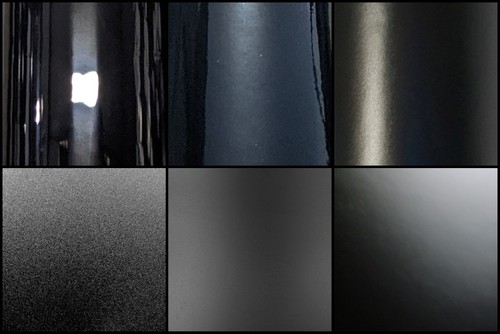 Gloss matt black self - +,