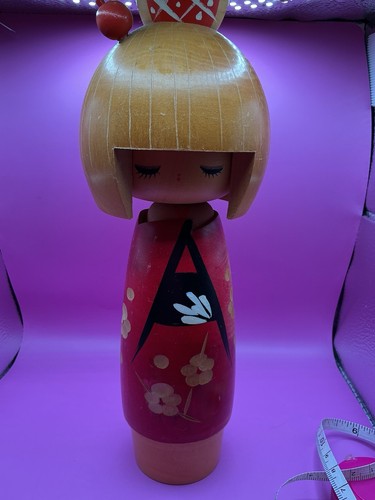 Wooden kokeshi doll approx - wooden,
