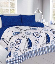 Boats Jake Printed Duvet Cover