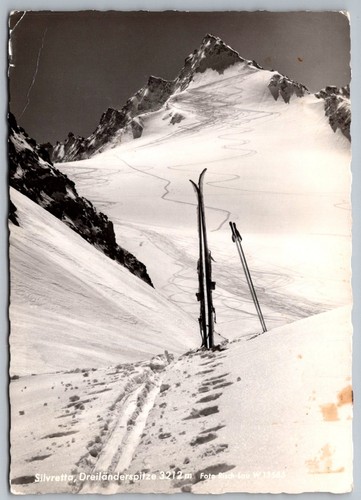 Dreiländerspitze silvretta - dreiländerspitze,