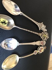 Continental Solid Silver Spoons