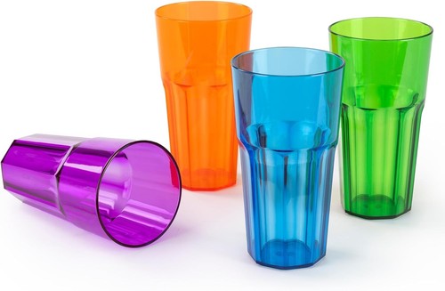 Livivo plastic tumblers - set, of