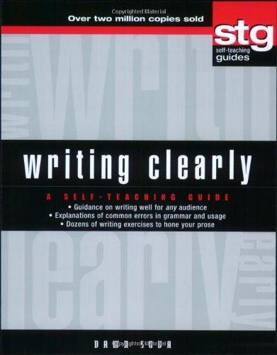 Writing clearly a - writing, clearly:
