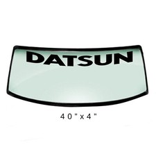 Fits: DATSUN windshield banner