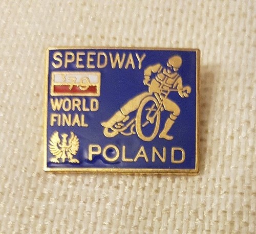 1970 speedway badge world - 1970's,