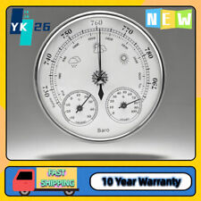 3in1 Thermometer Hygrometer Barometer Weather Station Gauge Wall Hanging Outdoor