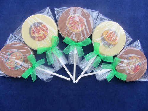 Pizza themed chocolate - pizza,