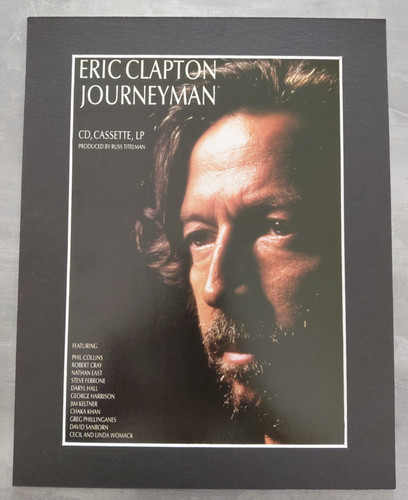 Eric clapton journeyman promo - journeyman,