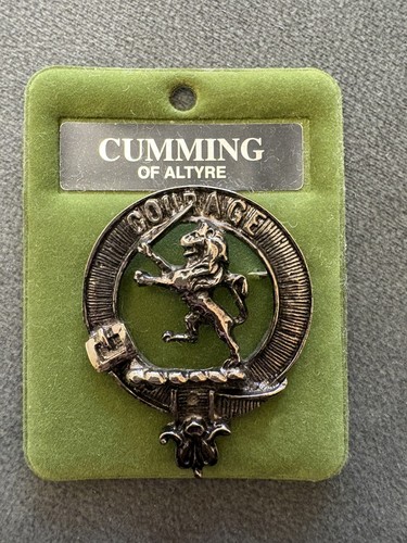 Vintage pewter scottish clan - pewter,