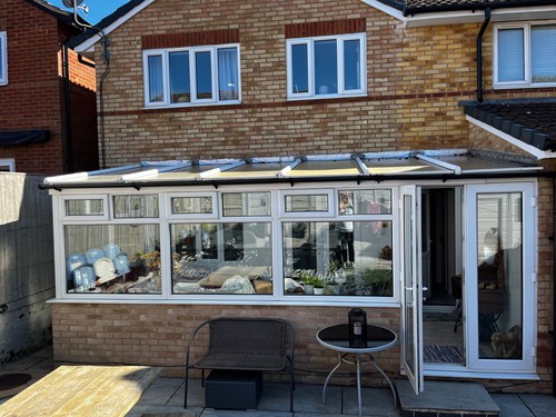 Used double glazed