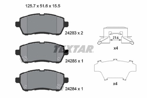 Front brake pad - brake,