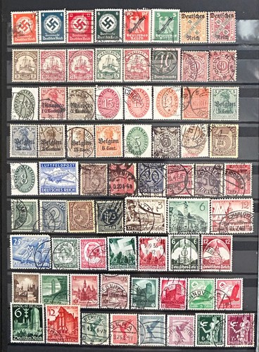 German stamps lot - lot, of