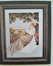 Lavender & Lace Cross Stitch