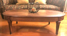 HTF Lane ALTAVISTA Oval Wooden